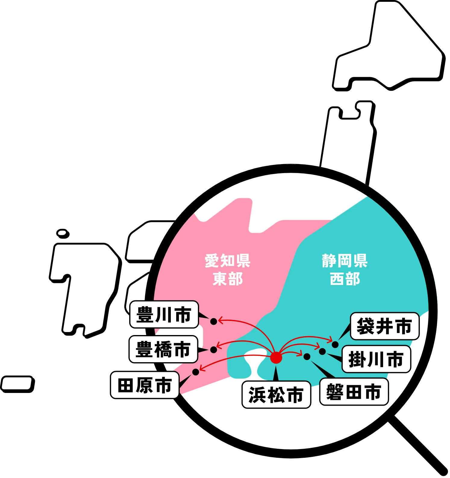 浜松拠点の直営会社